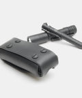 Leather multitool sheath Chicago screws handmade construction detail